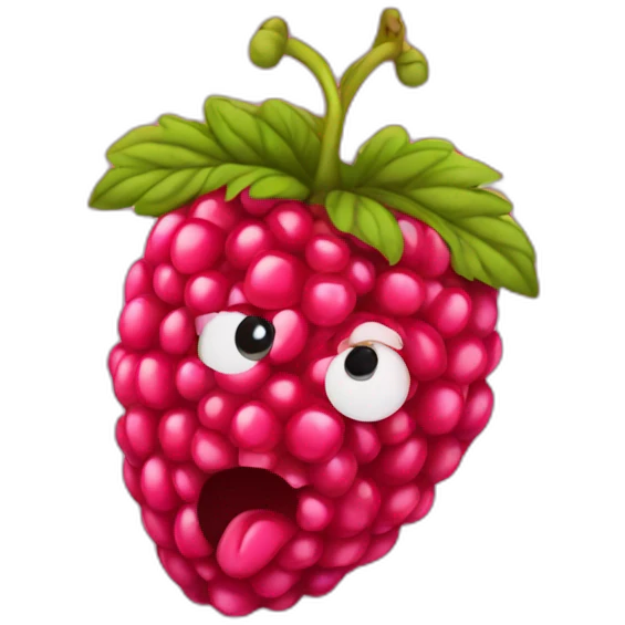 rasberry emoji