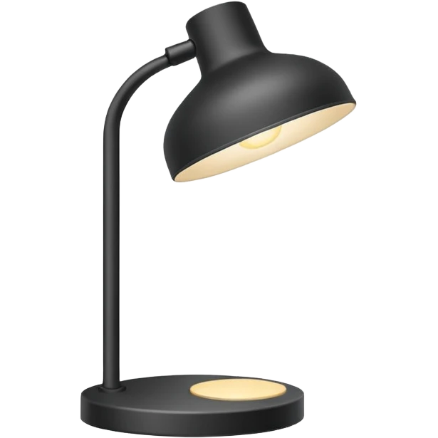 minimalistical lamp like idea emoji