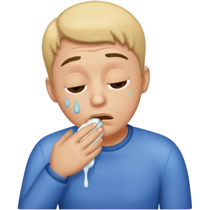 gay man puking emoji