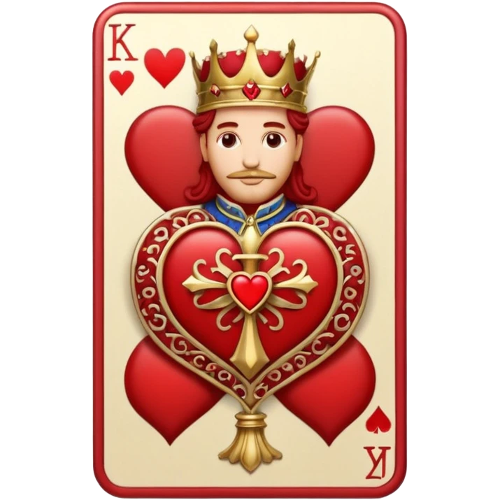 King of Hearts emoji
