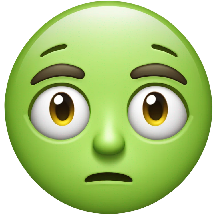 Disgusted emoji  emoji