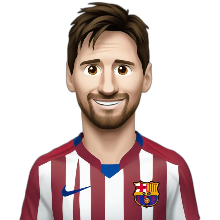 Lionel Messi a quatre patte emoji