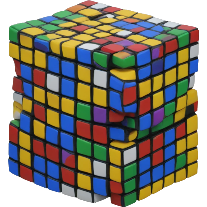 3x3 rubiks cube emoji