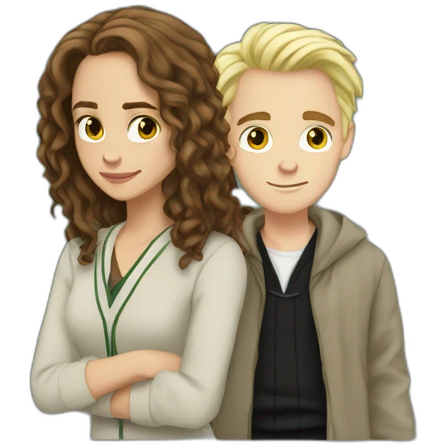 Hermione Granger With draco emoji
