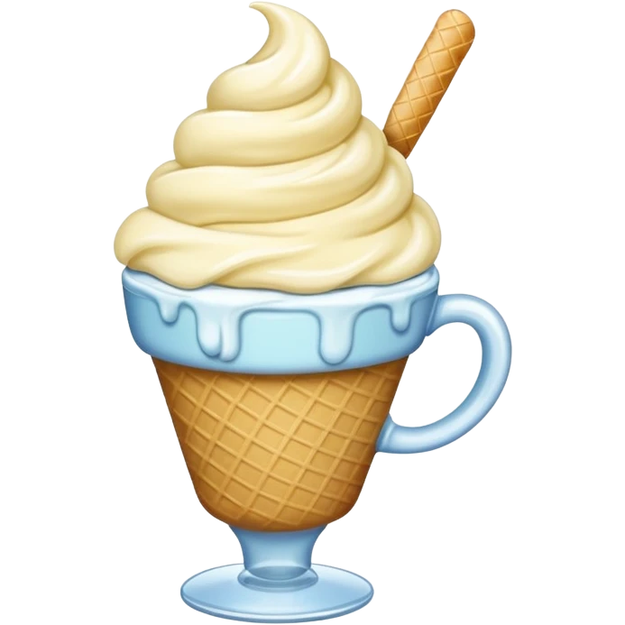 cup ice cream emoji