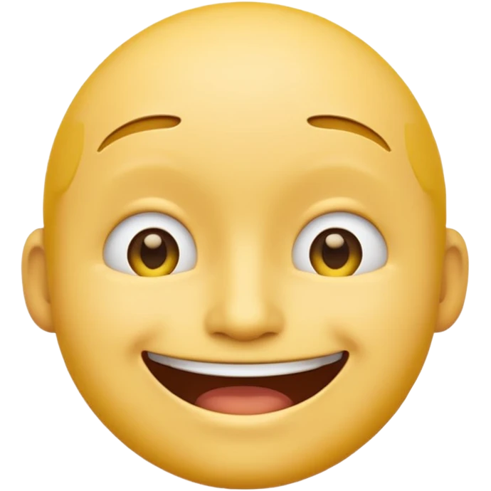 a yellow male emoji with a (closed mouth) emoji