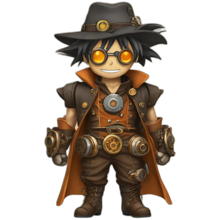 Steampunk Goku emoji