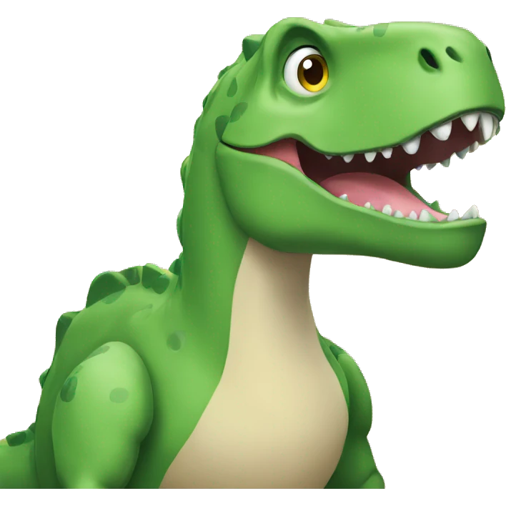 dinosaur student emoji