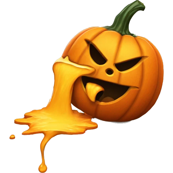 jackolantern puking emoji