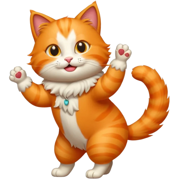 cat dancing  emoji