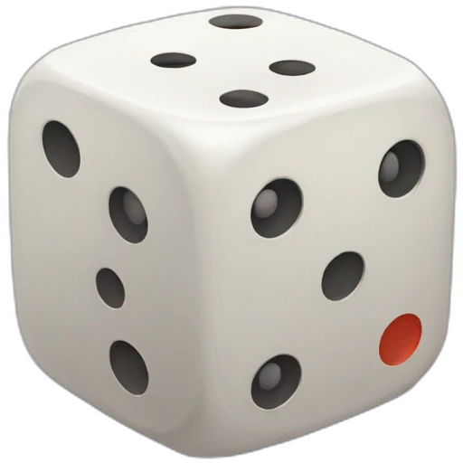 6 sided dice emoji
