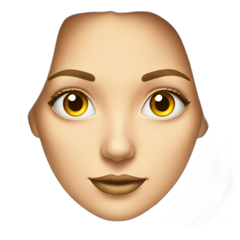 bitcoin in the eyes of a beautiful blonde woman  emoji