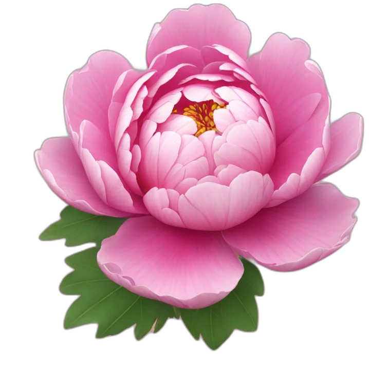 Pivoine emoji