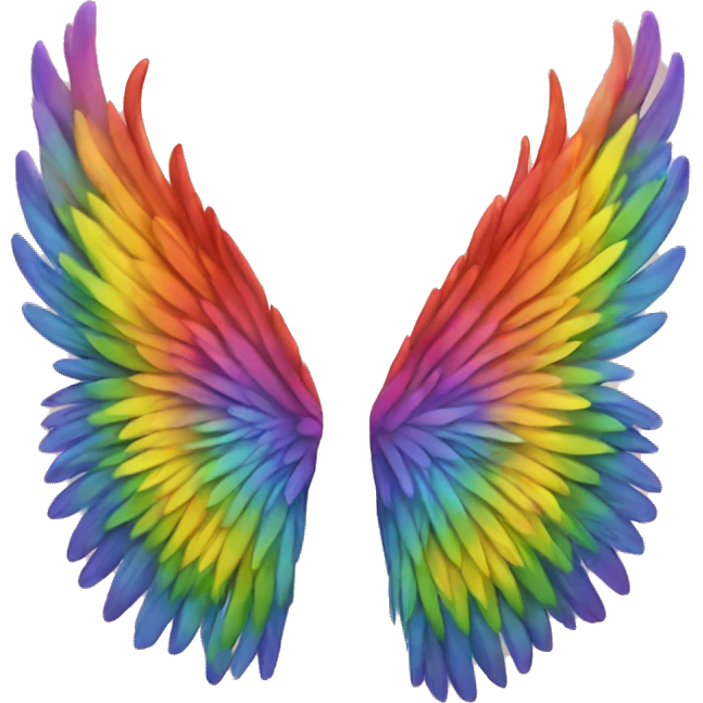 reinbow wings emoji