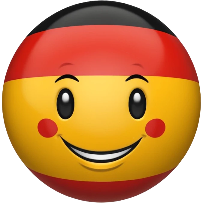 East Germany country ball emoji