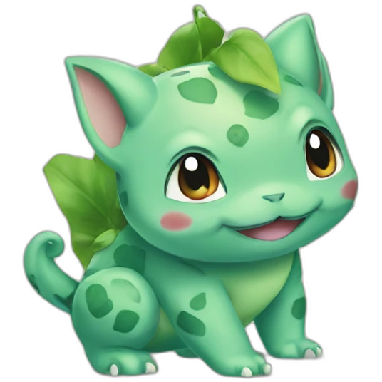 cute Bulbasaur emoji