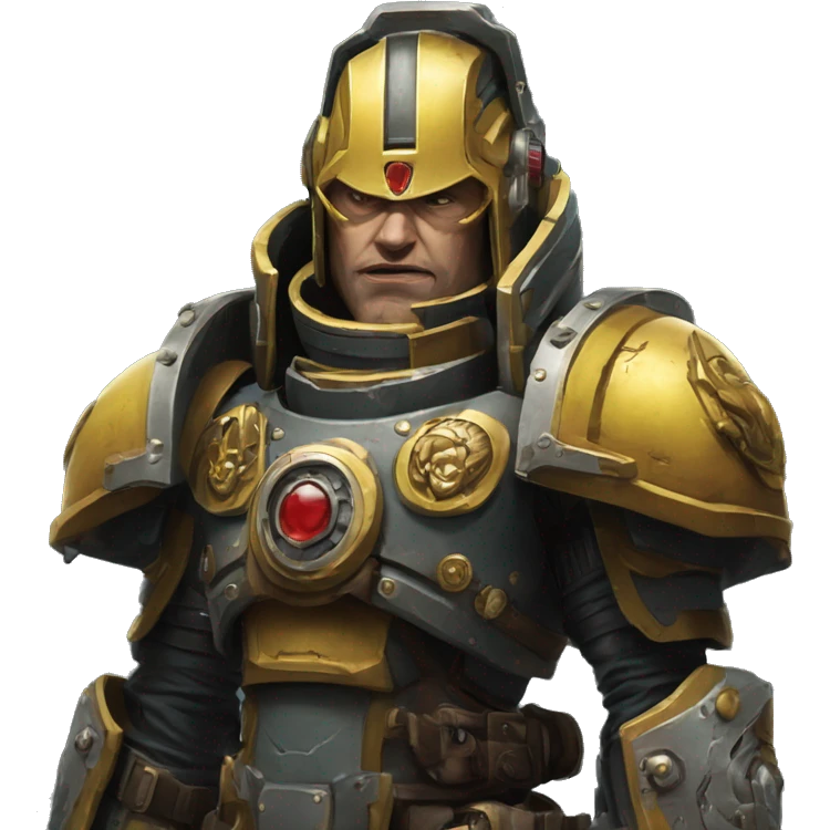 Warhammer 40k praise the Omnissiah emoji