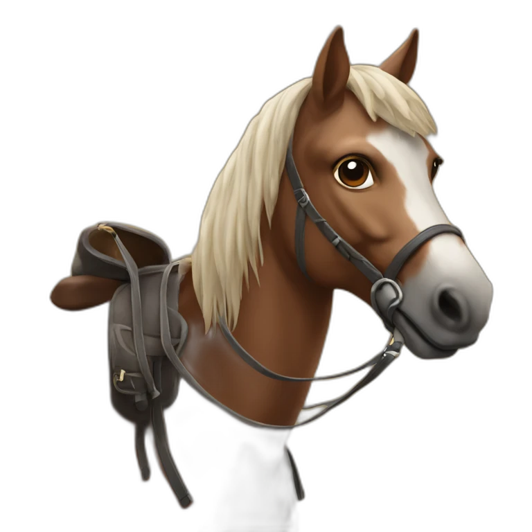 Une mouche sur cheval emoji