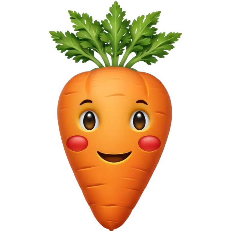 carrot face emoji