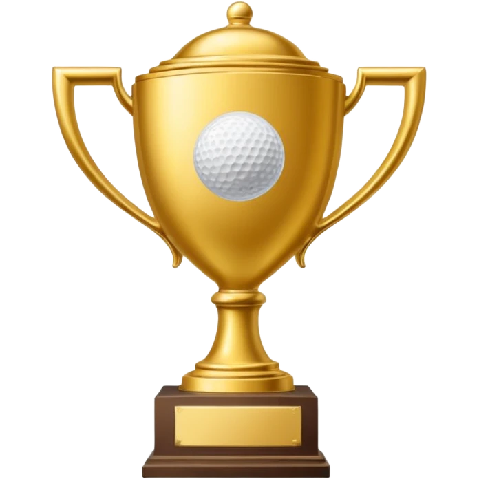 golf trophy emoji