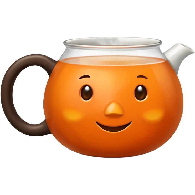 hot tea in a mug no face emoji