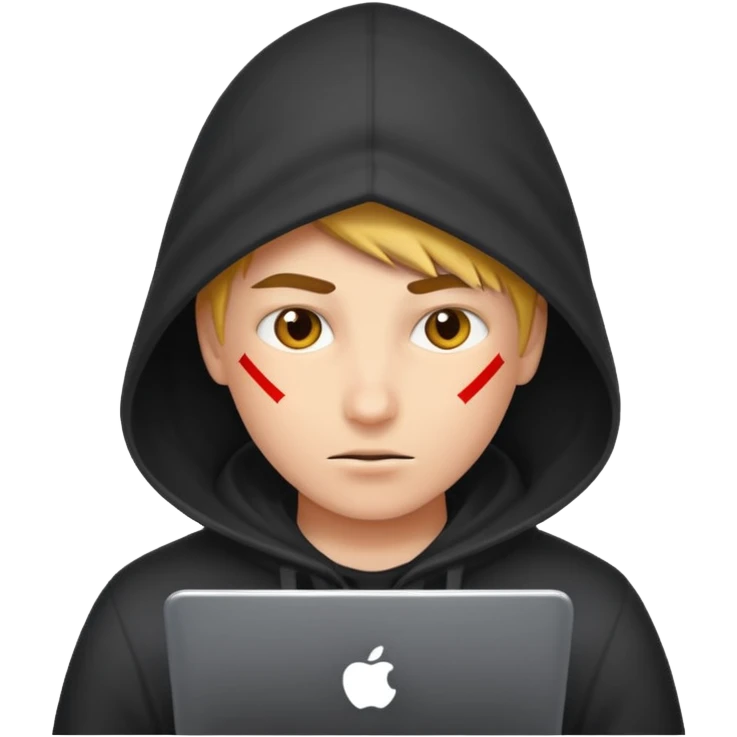 Hacker hacking code  emoji