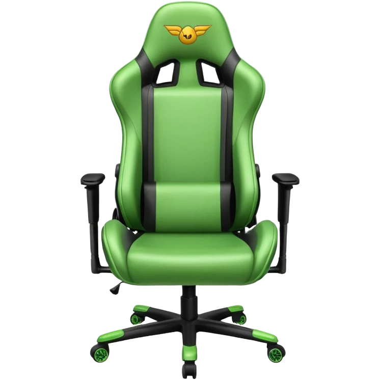 gamer seat green emoji