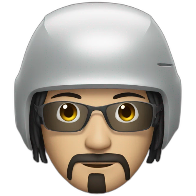 Keanu with machines cut emoji