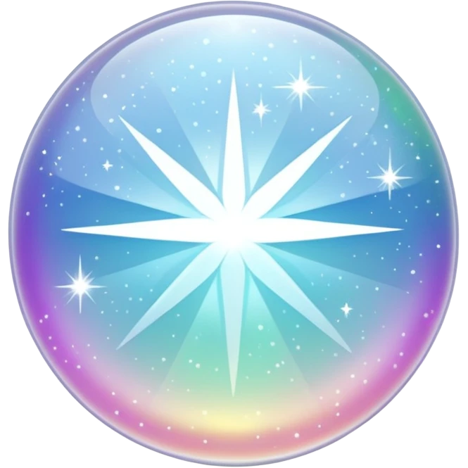 white sparkly goth object, remove background emoji
