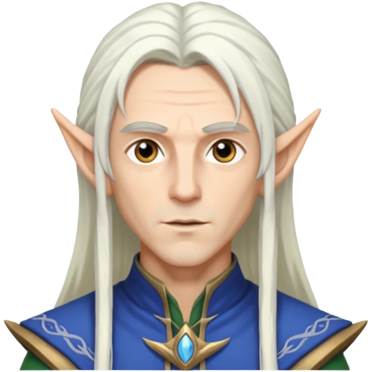 ESO male high elf emoji