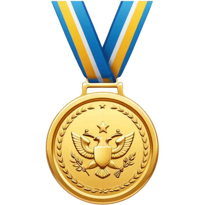 A gold medal bearing the inscription PrimeCopy emoji
