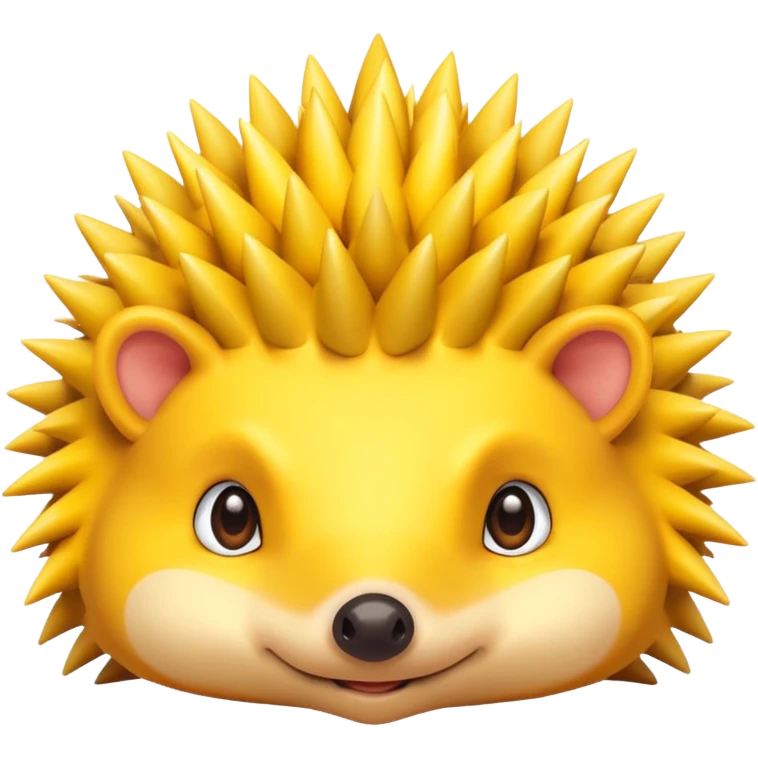 Landak kuning  emoji