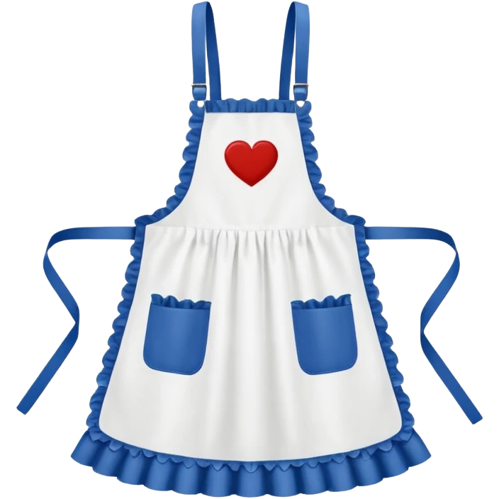 fancy kitchen apron  emoji