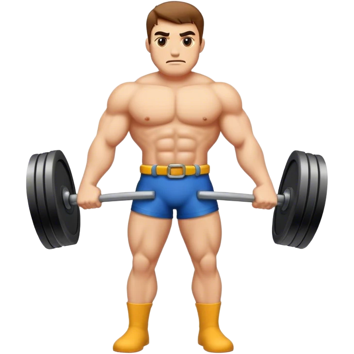 Strong man emoji