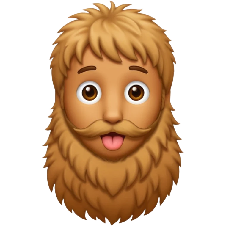 hairy penis emoji