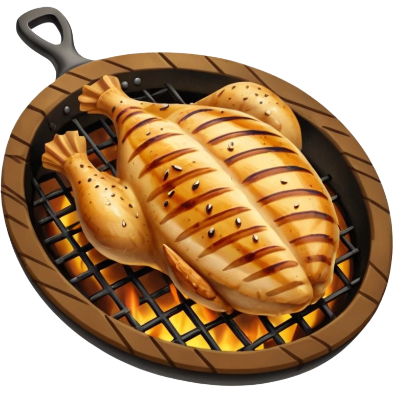 one Grilled Chicken breast emoji