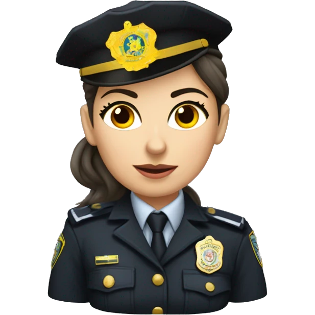 mujer policia nacional españa peliroja emoji