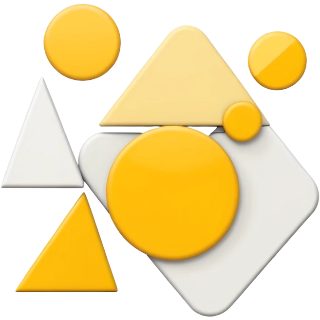 minimal art versions please 2 colours, white and yellow emoji