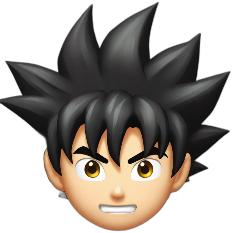 Son goku noir emoji
