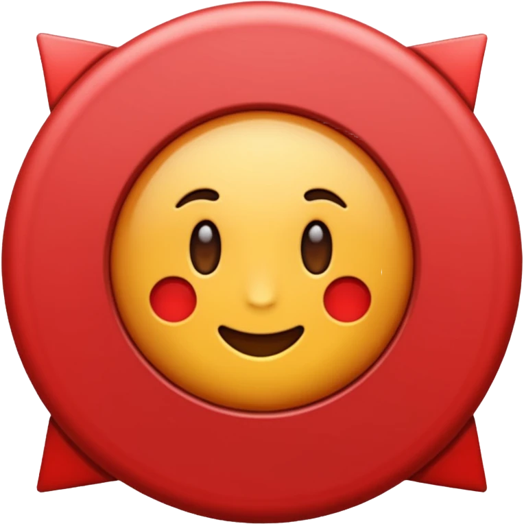 roter Kreis mit diagonale nach unten emoji