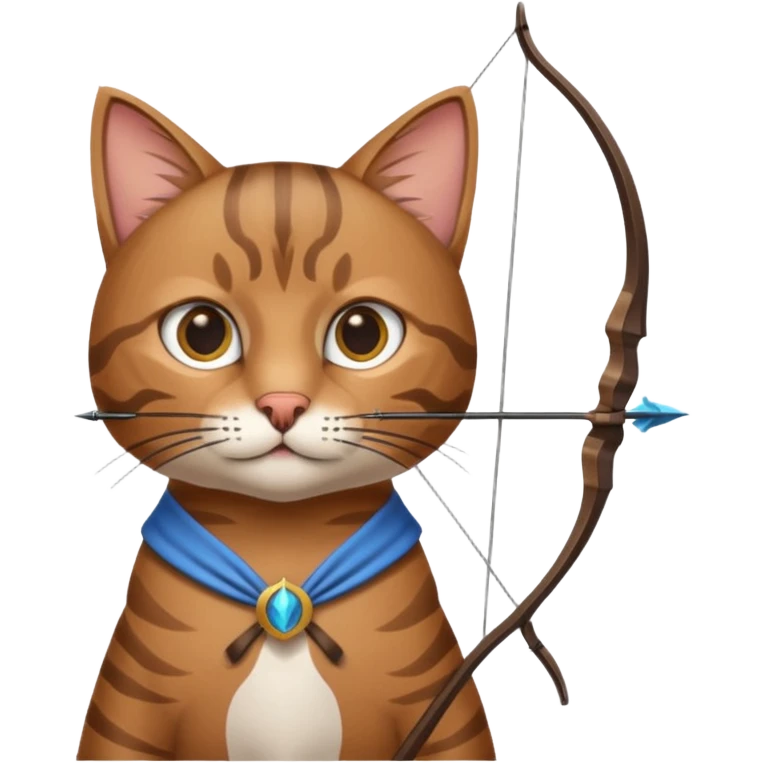 CAt archer  emoji