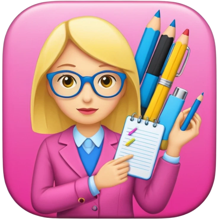 Sticker “teacher planning day” emoji