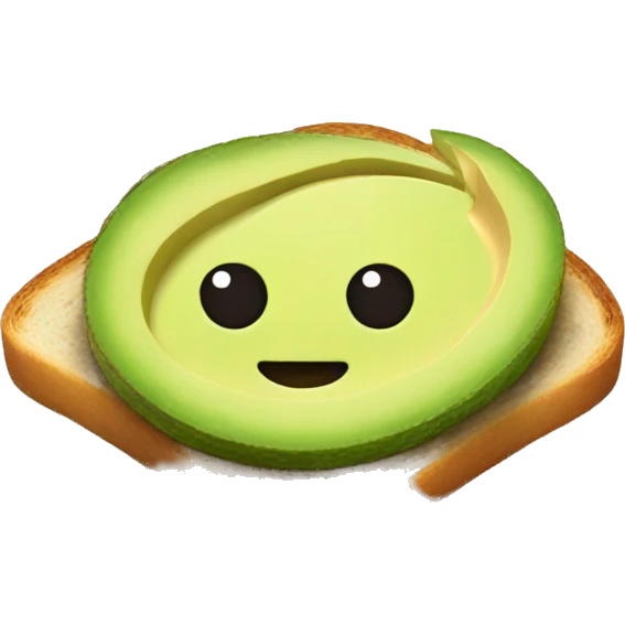 Avocado toast emoji