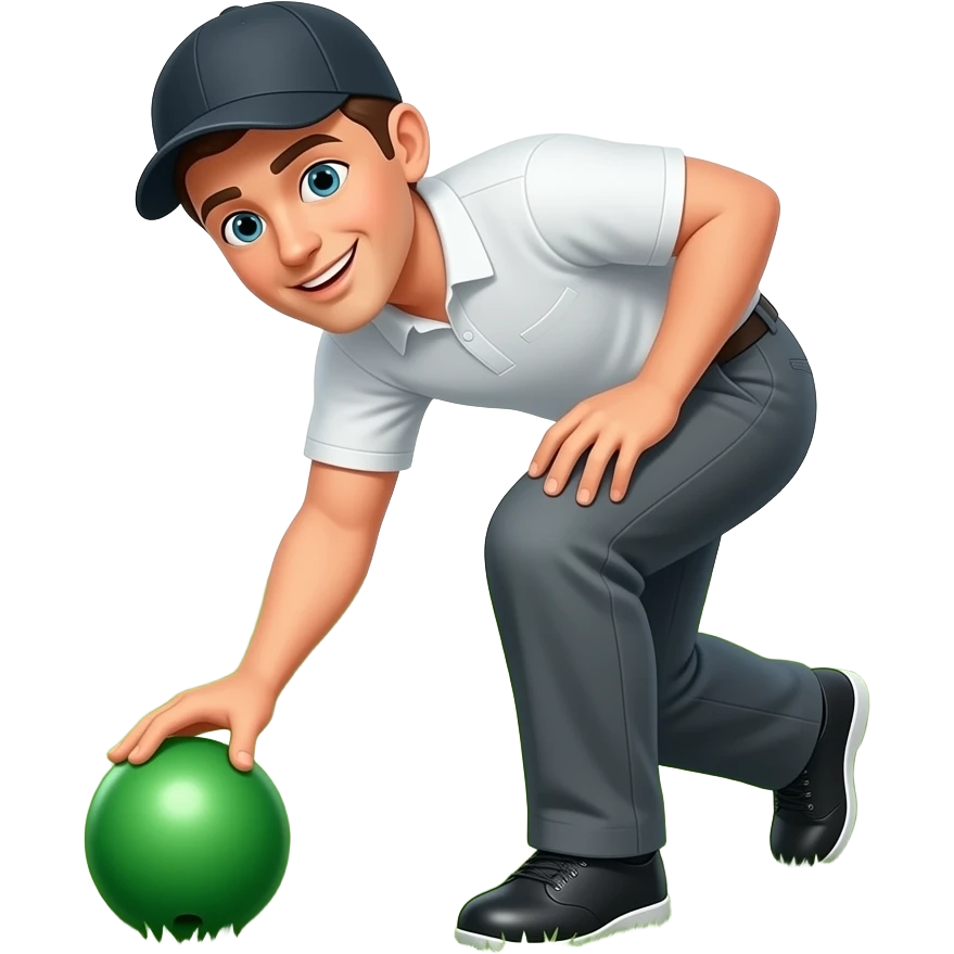 Lawn bowler emoji