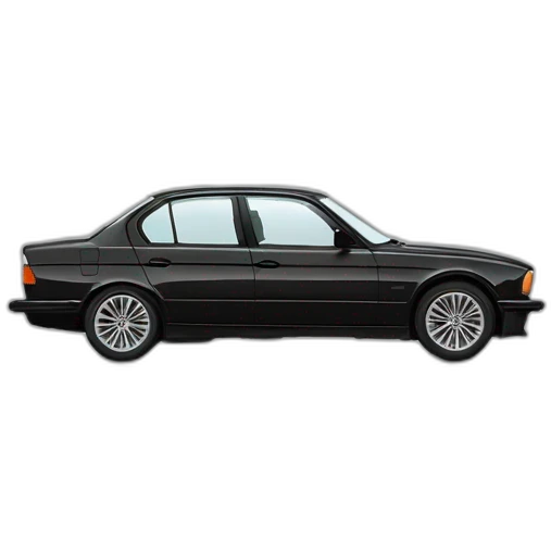 Bmw 3 black emoji
