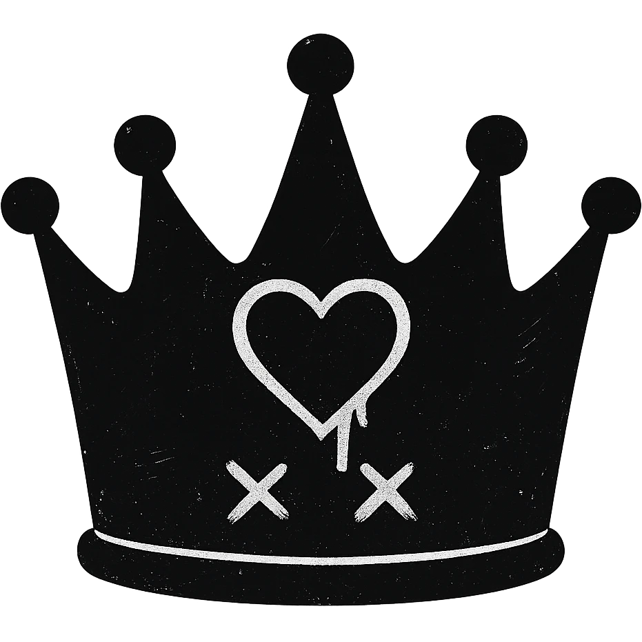 emo crown, remove background emoji