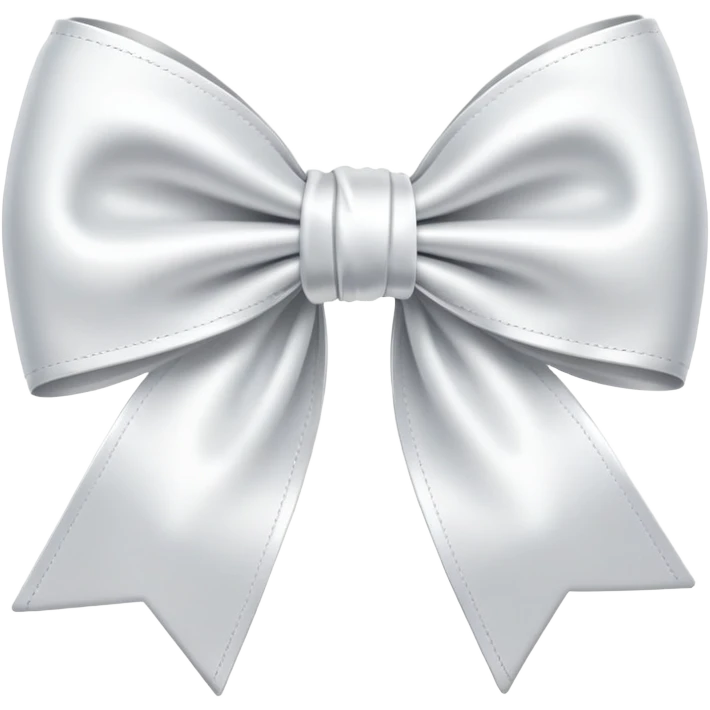white bow emoji