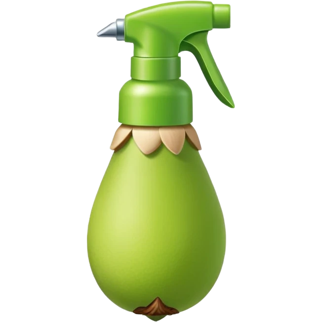 Pistachio spray emoji