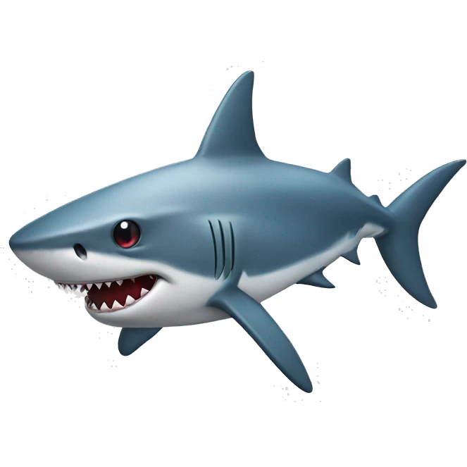shark with tophat emoji