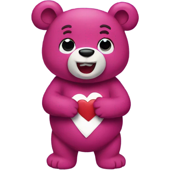 lotso with hearts emoji